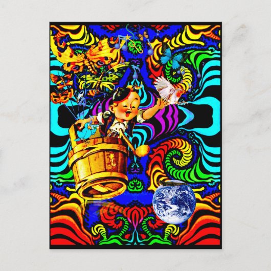 Bis später, Alligator Postkarte (Vorderseite)