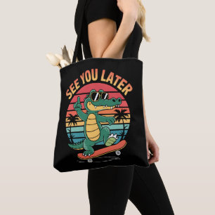 Bis später Alligator Tasche