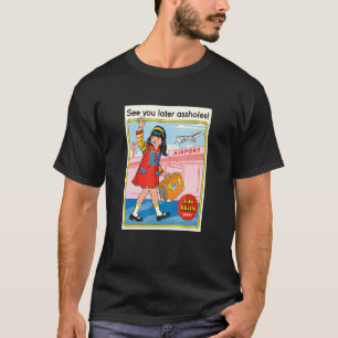 Bis später Schuhe T-Shirt