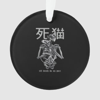 Bis Tod macht uns Teil - Retro Romance Parody Ornament