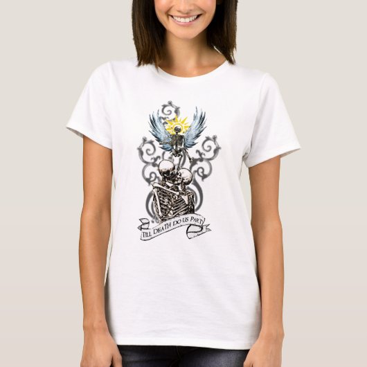 Bis Tod tun Sie uns Teil-Behälter T-Shirt (Vorderseite)