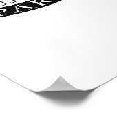 Bis Tod tun wir Teil Hochzeit Vows Classic Poster (Ecke)