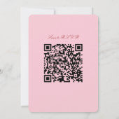 BIS TOD UNS SAVE THE DATE MINIMALISTISCHEN EINLADUNG (Rückseite)