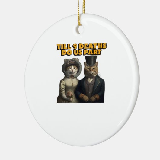 Bis Tote sind wir Teil Classic Keramik Ornament (Links)