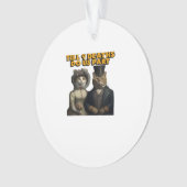 Bis Tote sind wir Teil Classic Ornament (Vorderseite)