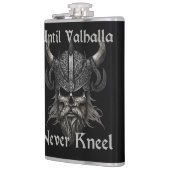 Bis Valhalla niemals Kneel Flachmann (Links)