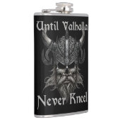 Bis Valhalla niemals Kneel Flachmann (Rechts)