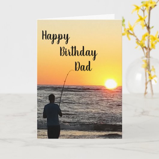 BIS ****VATER********* IHREN GEBURTSTAG**** KARTE (Gelbe Blume)