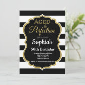 bis Vollendung Geburtstagseinladung Einladung (Stehend Vorderseite)