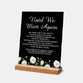 Bis wir uns wieder treffen acrylschild (Winkel)