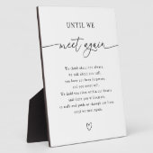 Bis wir uns wieder treffen fotoplatte (Seite)