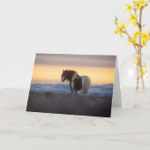 "Bis wir uns wieder treffen" Karte (Gelbe Blume)