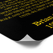 Bis wir wieder elegantes Beerdigungsgedicht mit Na Poster (Ecke)