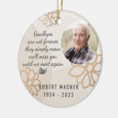 Bis wir wieder Foto Ornament treffen (Links)