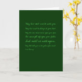 Bis wir wieder… Grußkarte treffen Karte (Gelbe Blume)