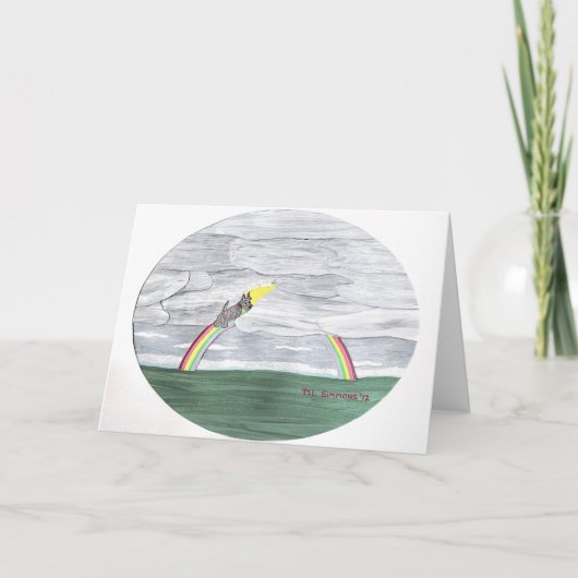 bis wir wieder Grußkarte treffen Karte (Vorderseite)