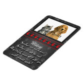 Bis wir wieder Memorial für Katze oder Hund treffe Magnet (Linke Seite)