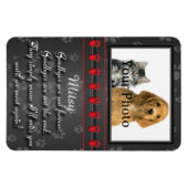 Bis wir wieder Memorial für Katze oder Hund treffe Magnet (Horizontal)