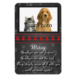 Bis wir wieder Memorial für Katze oder Hund treffe Magnet