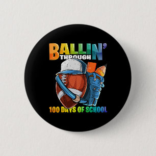 Bis zu 100 Tage Schul-Kindergarten B Button