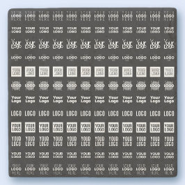 Bis zu 12 verschiedene Logos oder hochgeladene Bil Steinuntersetzer