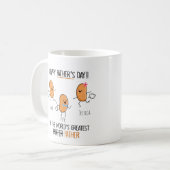 Bis zu 3 Kinder für die besten Farmer der Welt Kaffeetasse (Vorderseite Links)