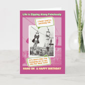 Bis zu 40 Jahre alter Geburtstag Karte (Vorderseite)