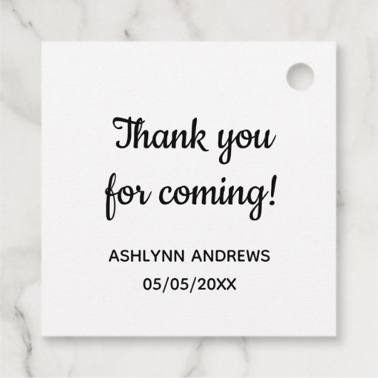 Bis zu 40 Jahre Geschenkanhänger (Rückseite)