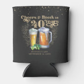 Bis zu 40 Jahre | PERSONALISIERT VINTAG Dosenkühler (Vorderseite)