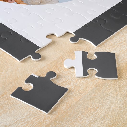 Bis zu 40 Jahre Zahl 40 Fotocollage Square Puzzle (Seite)