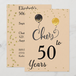 Bis zu 50 Jahre Einladung