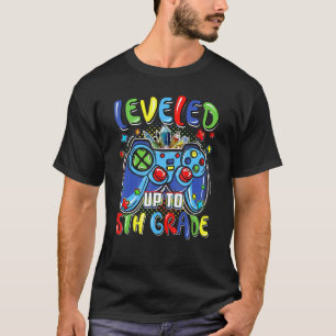 Bis zu 5. Klasse Video Gamer Kinder Jungs zurück T-Shirt