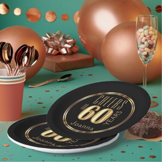 Bis zu 60 Jahre Pappteller (Multi)
