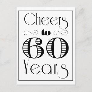 Bis zu 60 Jahre Postkarte