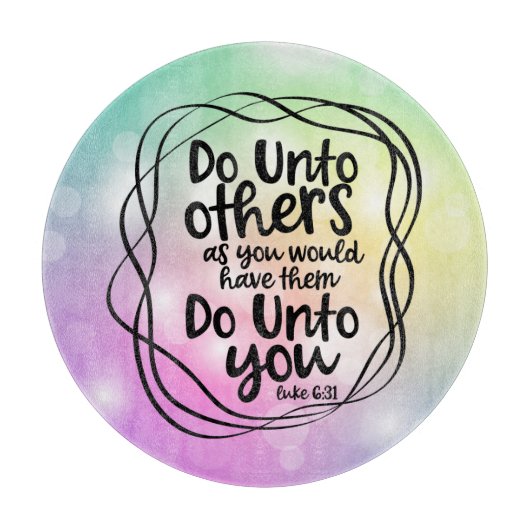 Bis zu anderen Glass Cutting Board Schneidebrett (Vorderseite)