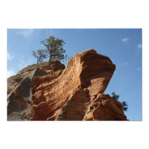 Bis zu Angels Landing im Zion National Park Fotodruck