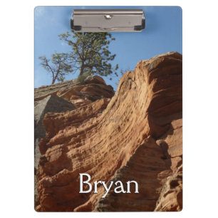 Bis zu Angels Landing im Zion National Park Klemmbrett