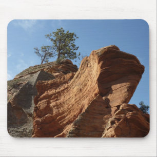 Bis zu Angels Landing im Zion National Park Mousepad