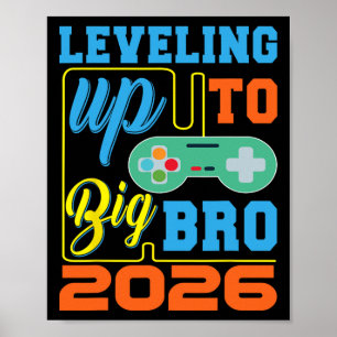 Bis zu Big Bro 2026 Videospielprägnanz R Poster