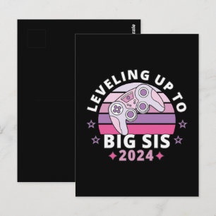 Bis zu den großen Schwestern 2024 Mädchen Postkarte