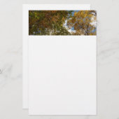 Bis zu den Herbstlauben II Herbstnatur Briefpapier (Vorne/Hinten)