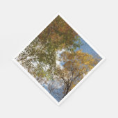 Bis zu den Herbstlauben II Herbstnatur Serviette (Ecke)