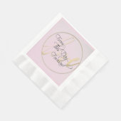 Bis zu diesem Tag Papier Serviette (Ecke)