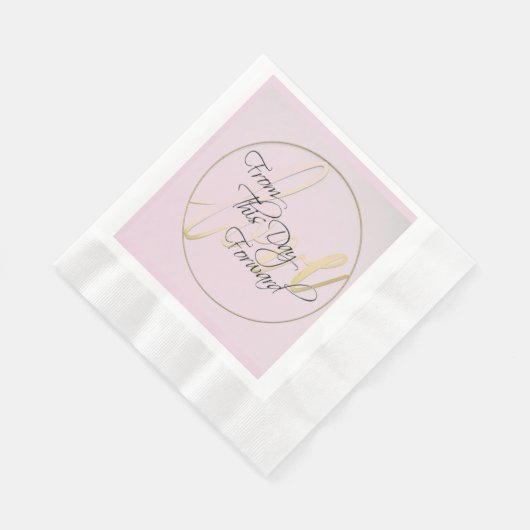 Bis zu diesem Tag Papier Serviette (Ecke)