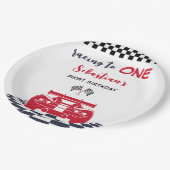 Bis zu einem ersten Kindergeburtstag Pappteller (Schrägansicht)