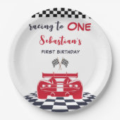 Bis zu einem ersten Kindergeburtstag Pappteller (Vorderseite)