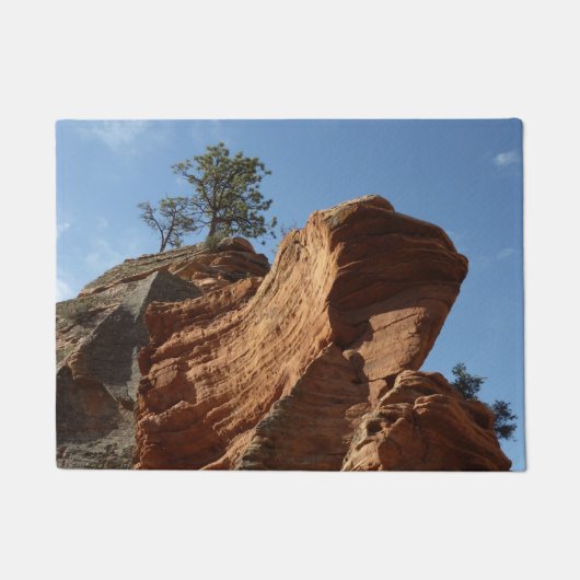 Bis zu Engeln Landing im Zion National Park Fußmatte (Vorderseite)