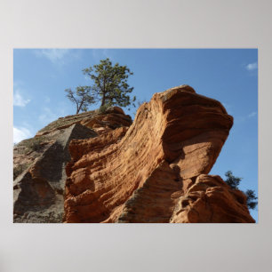 Bis zu Engeln Landing im Zion National Park Poster