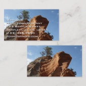 Bis zu Engeln Landing im Zion National Park Visitenkarte (Vorne/Hinten)