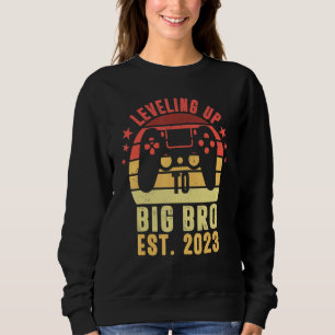 Bis zu großen Bro werde ich ein großer Bruder sein Sweatshirt